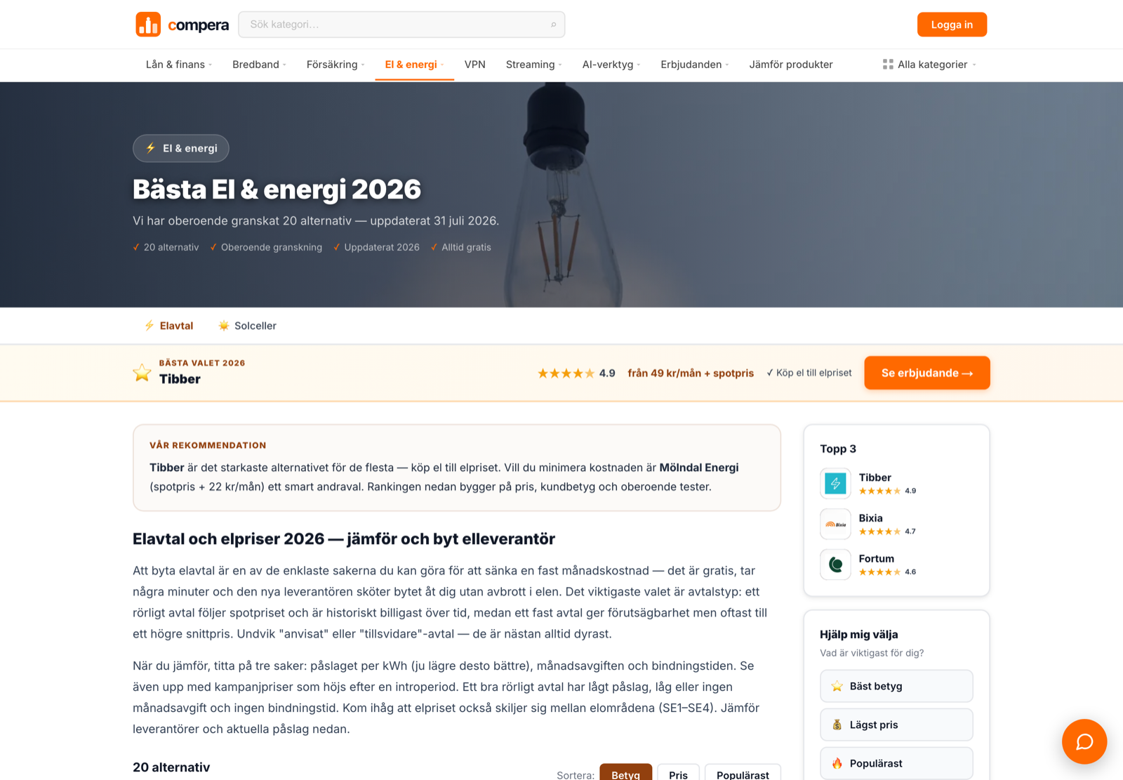 Kategorisida — el & energi